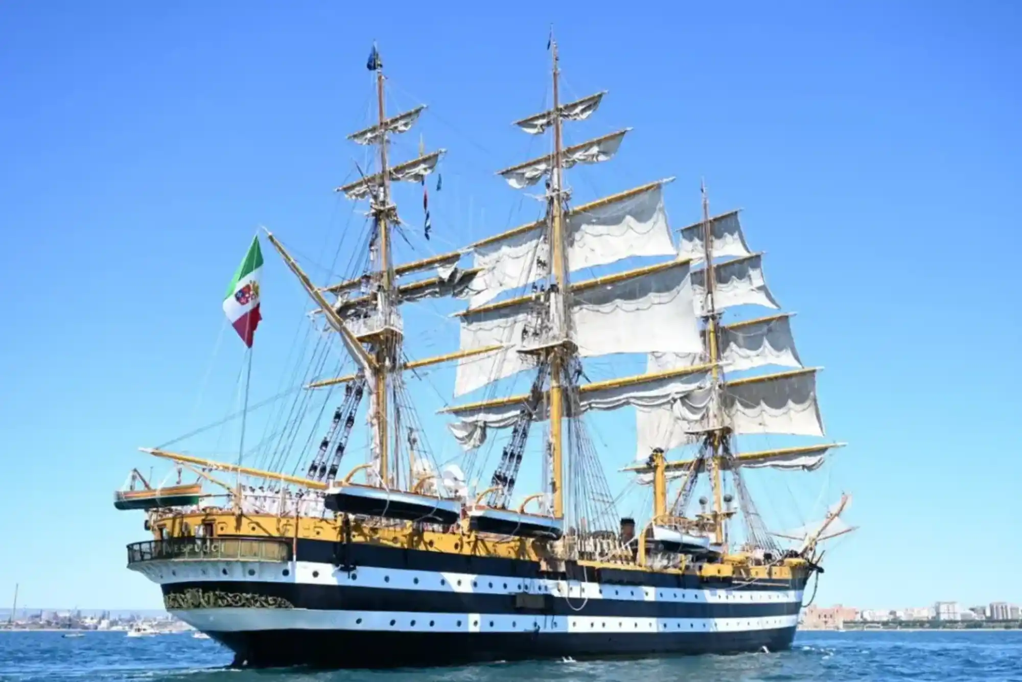 Italian Training Ship Amerigo Vespucci Deck Plans