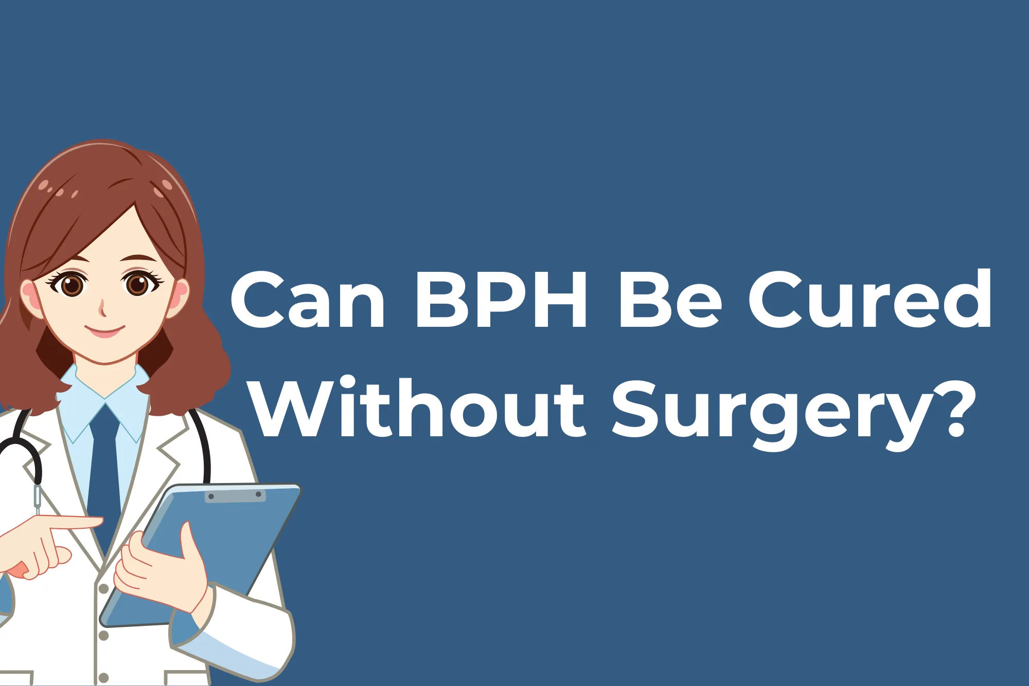 Can BPH Be Cured Without Surgery