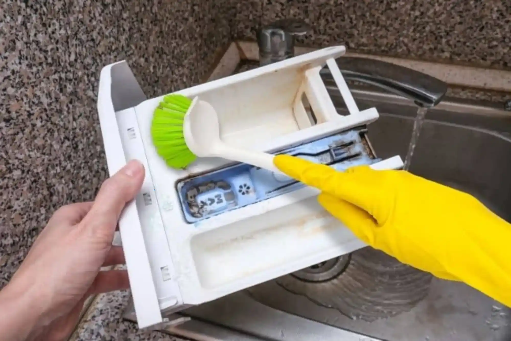 How to Fix Washing Machine Detergent Drawer Blockage